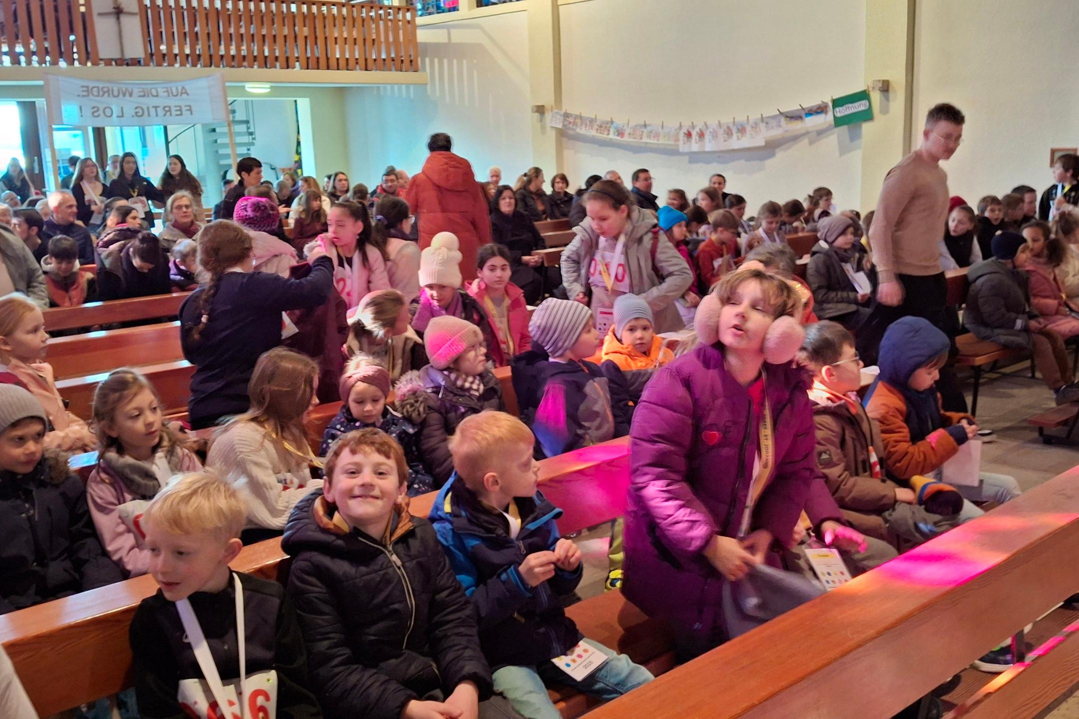 Kindereinkehrwochenende zum Thema Menschenwürde in Furpach.