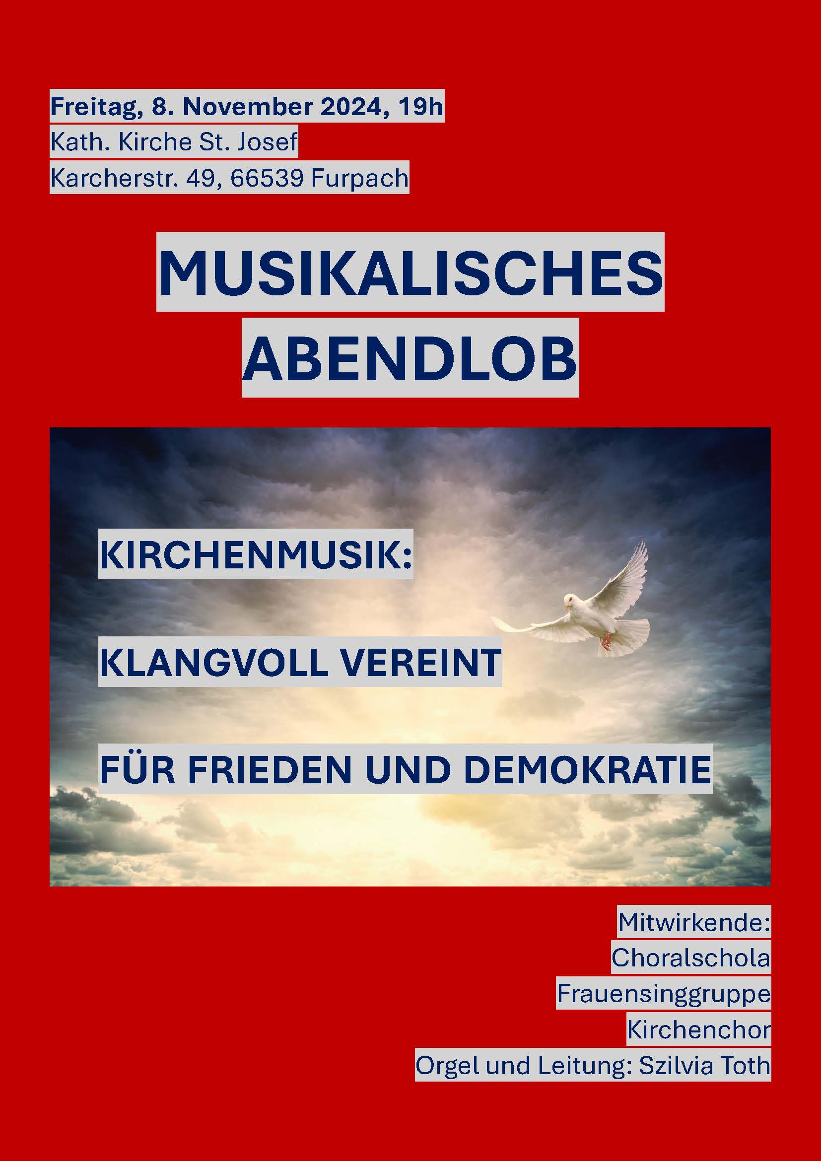 Klangvoll vereint Abendlob
