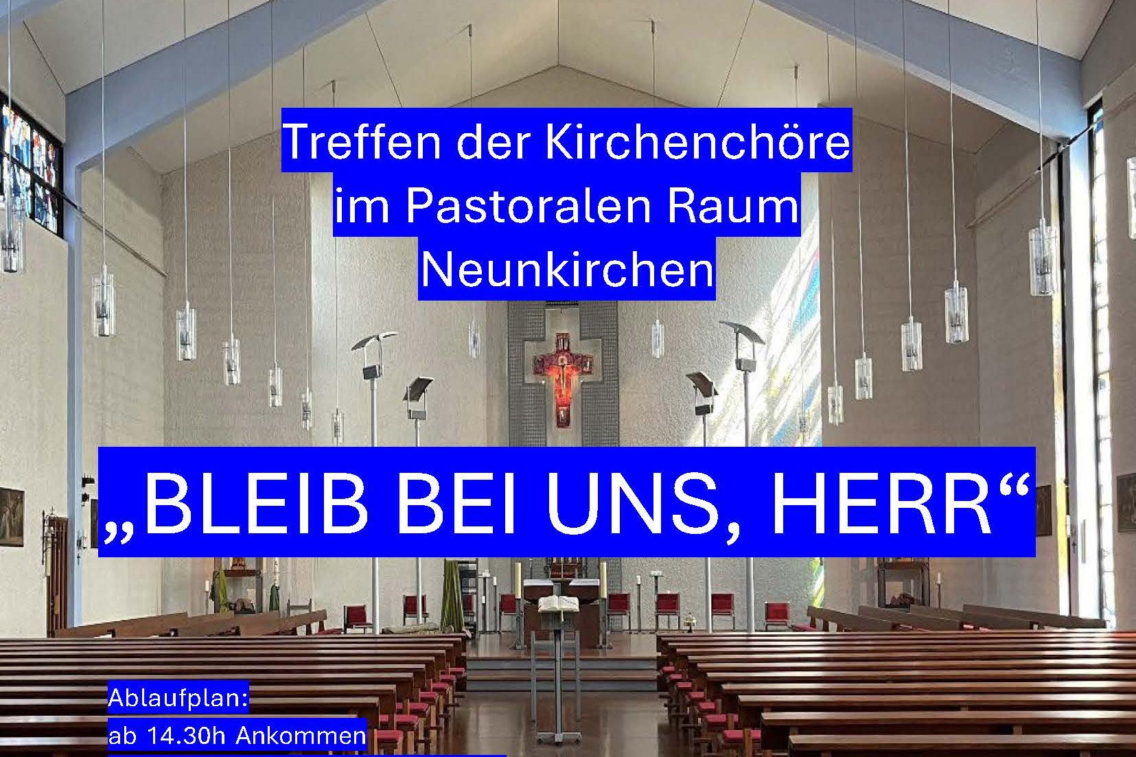 Treffen der Chöre PR NK 06-10-2024 mit Ablaufplan