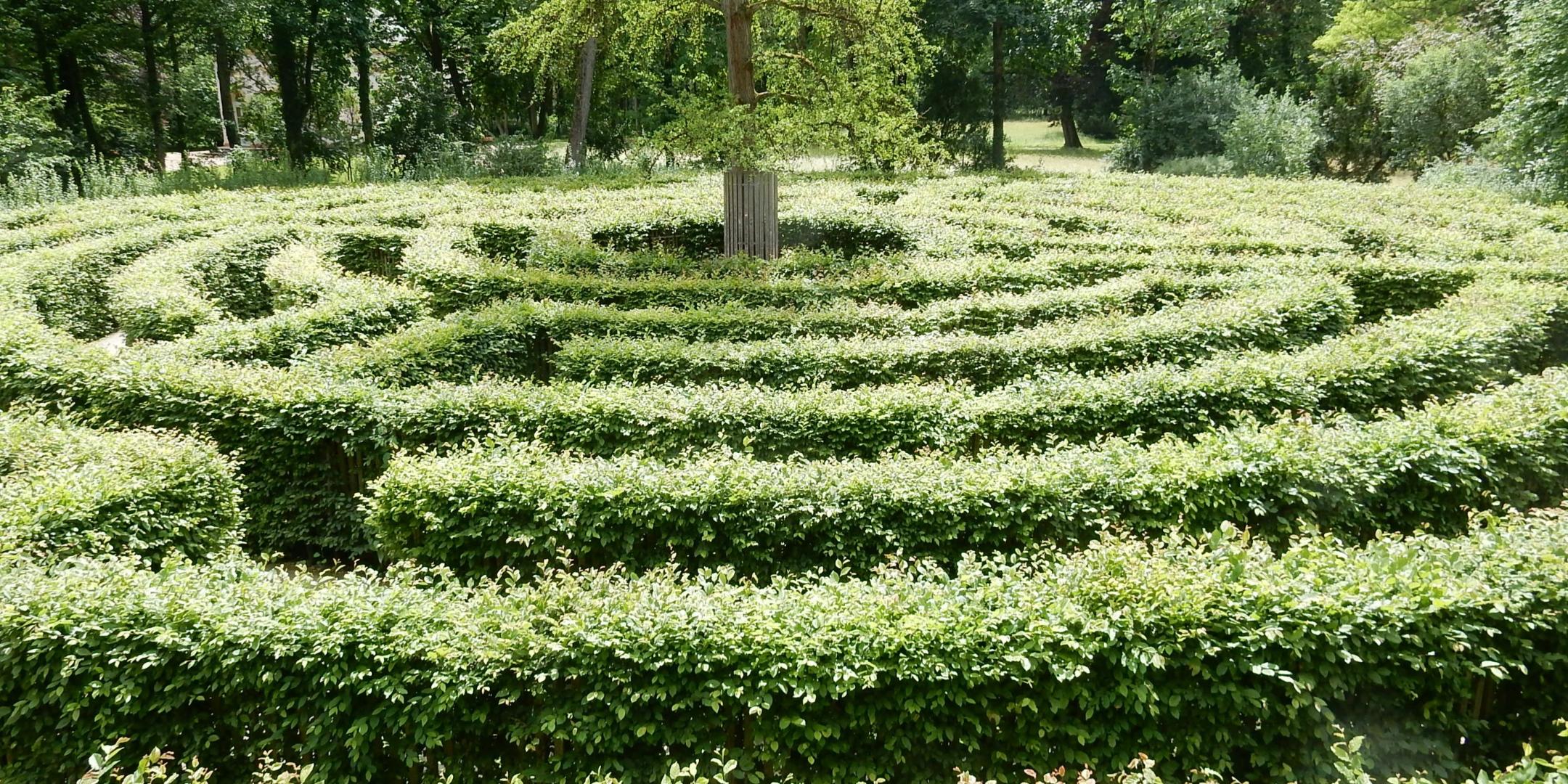 Irrgarten Schoenbusch in Aschaffenburg