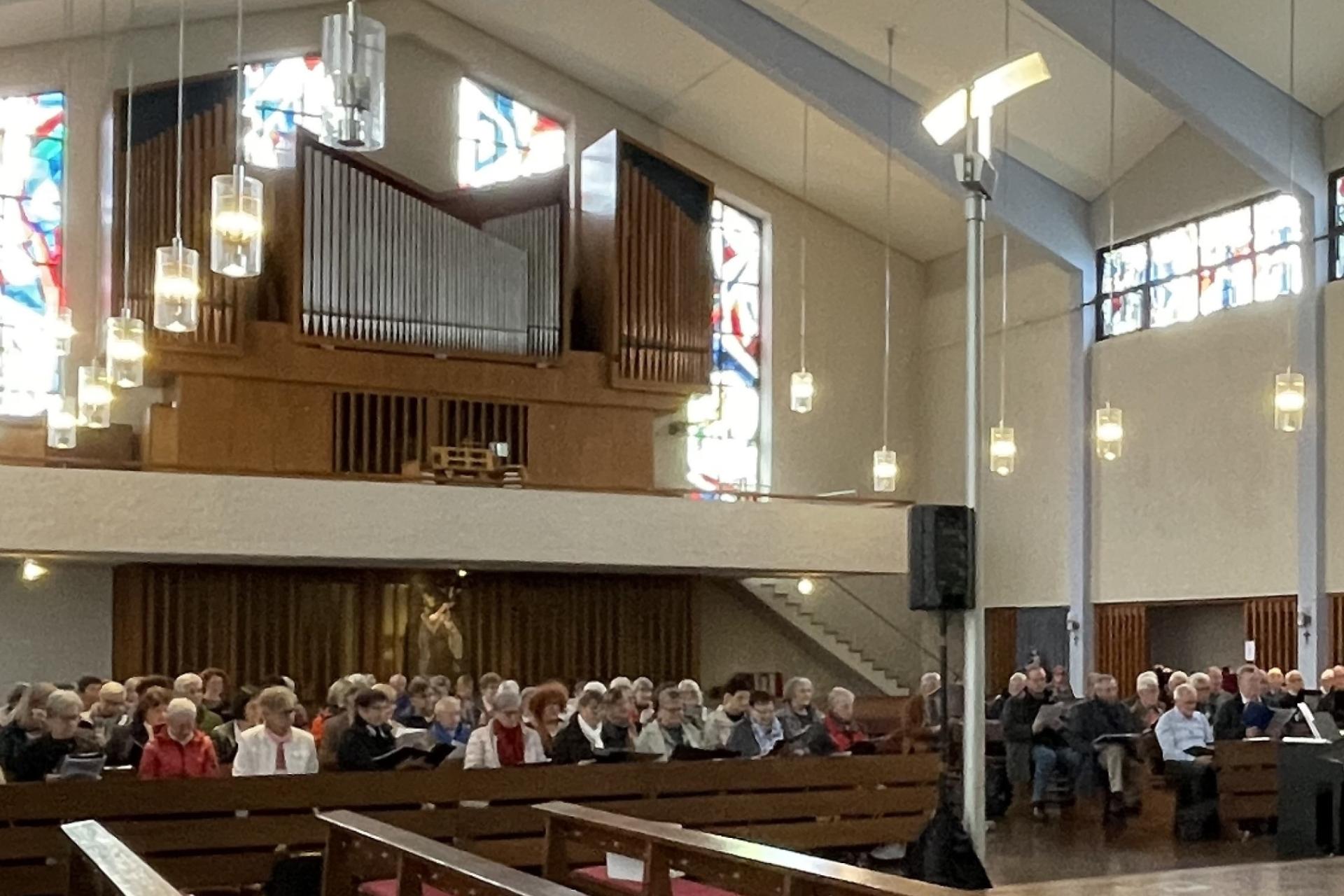 Treffen der Kirchenchöre im Pastoralen Raum Neunkirchen 1