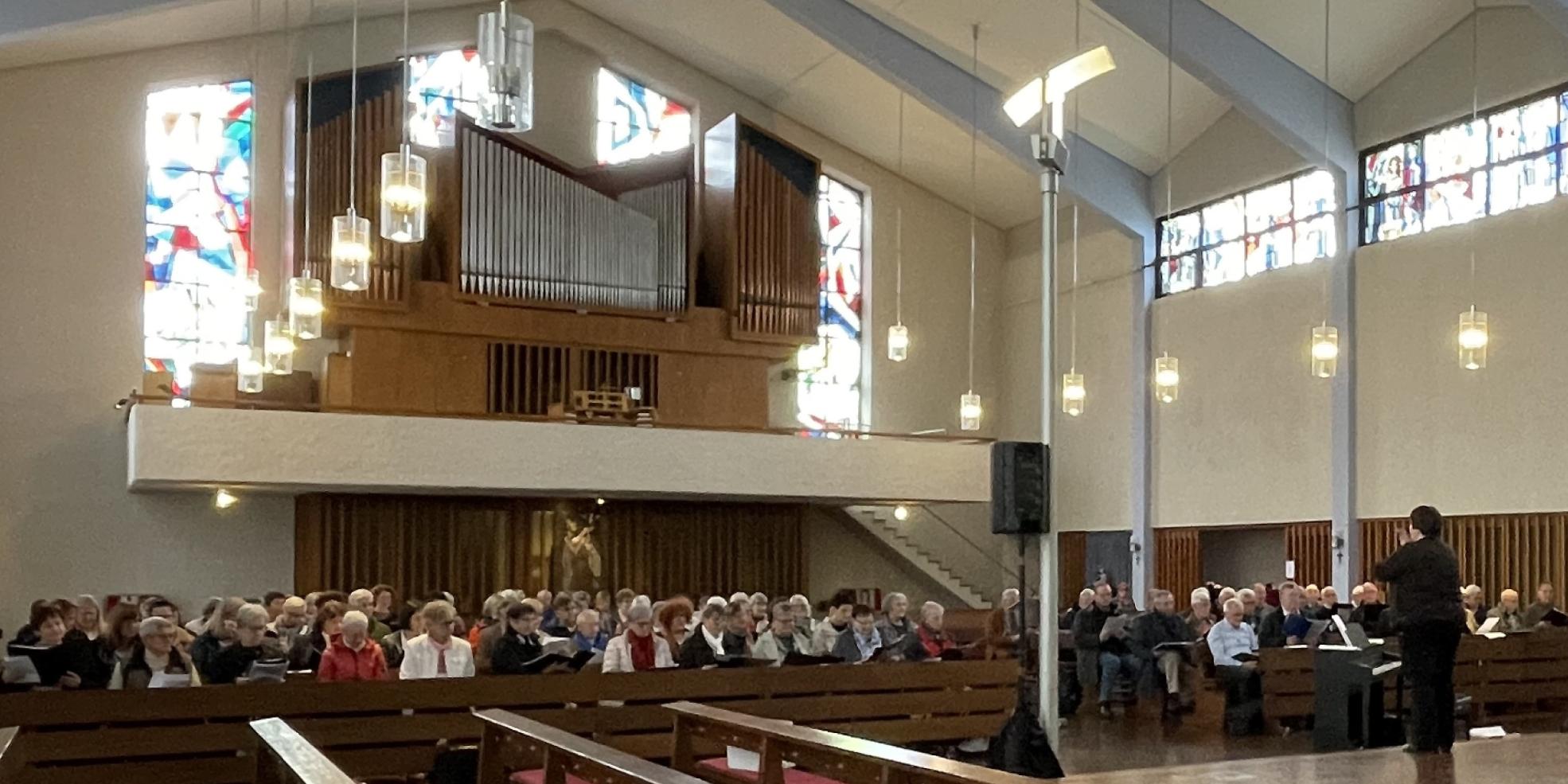 Treffen der Kirchenchöre im Pastoralen Raum Neunkirchen 1 (c) Sabine und Holger Hassel Treffen der Kirchenchöre im Pastoralen Raum Neunkirchen 1