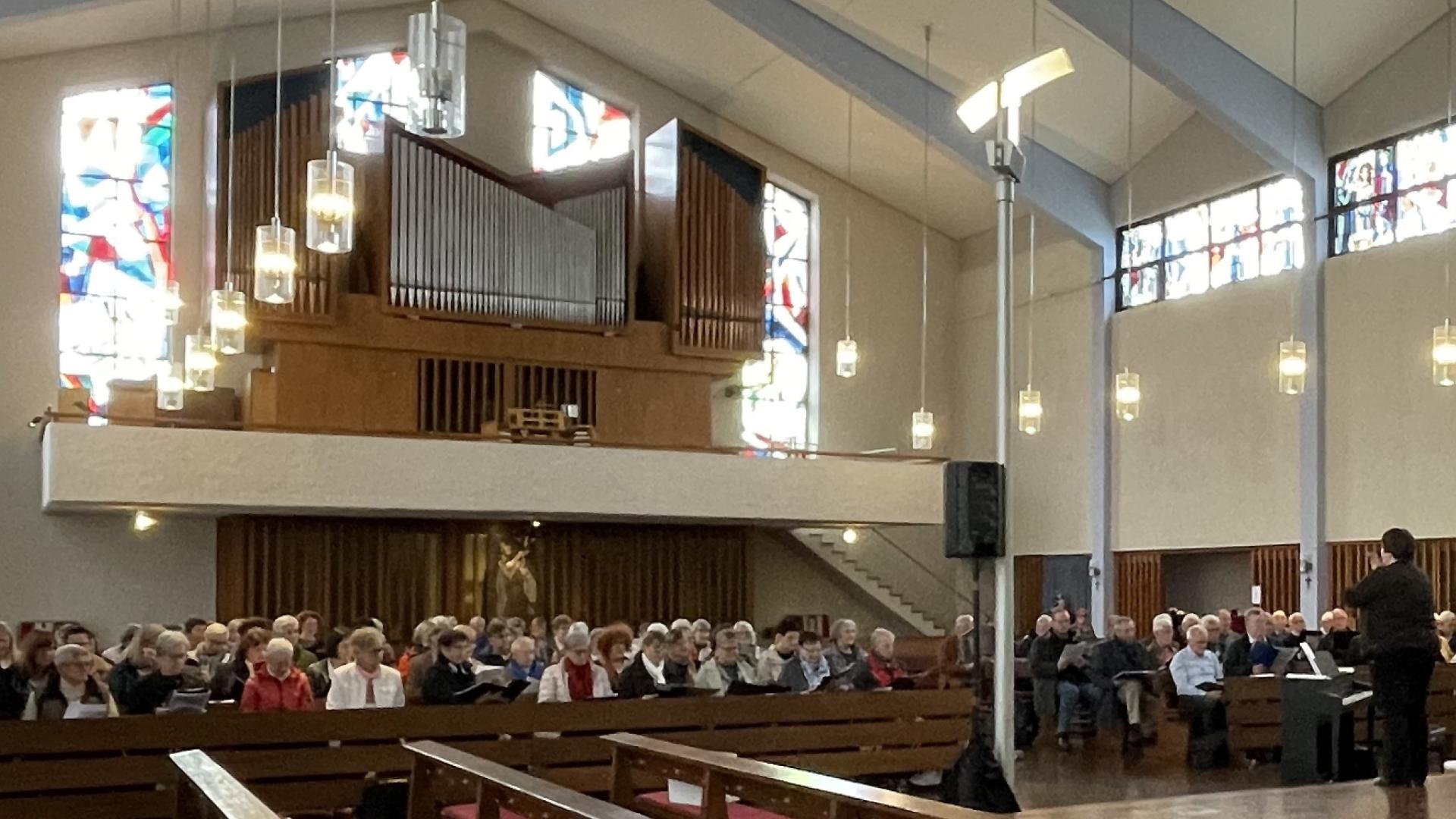 Treffen der Kirchenchöre im Pastoralen Raum Neunkirchen 1