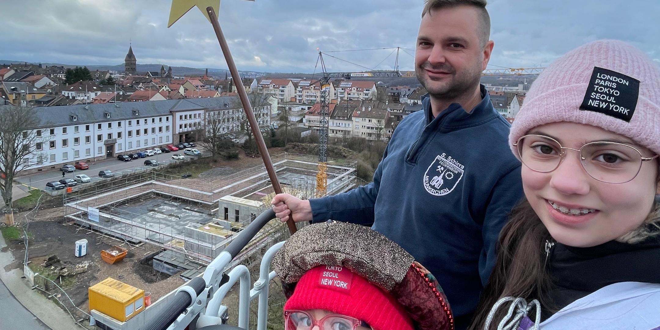 Sternsinger über Neunkirchen