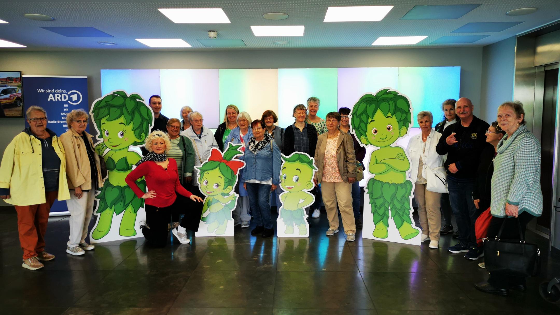 momentum-Besuchergruppe beim Saarländischen Rundfunk