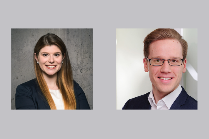 Katharina Braun und Philipp Herrlinger