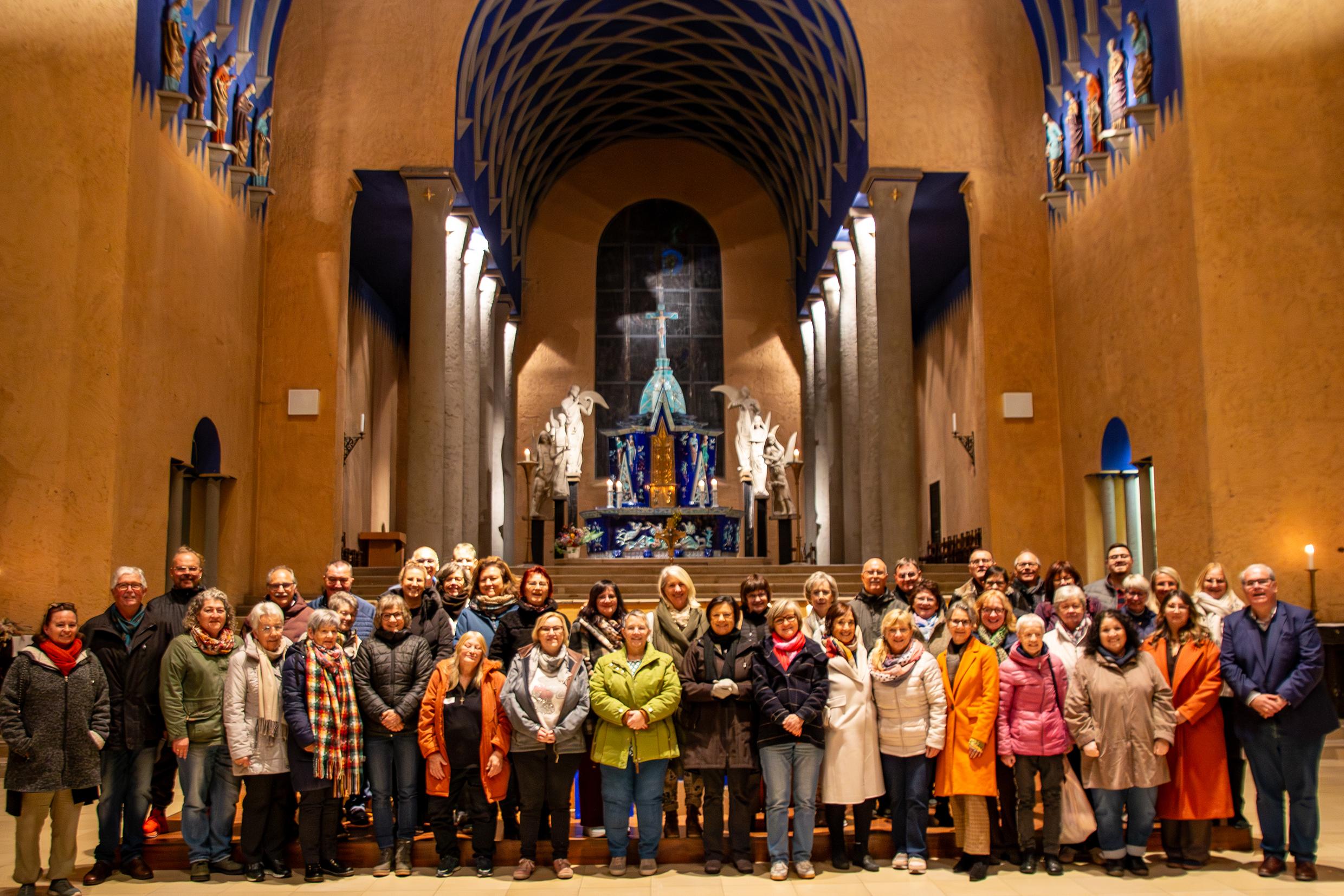 Ein festliches Abendlob in der Kirche St. Michael bildete den Abschluss des Stimmbildungstags.